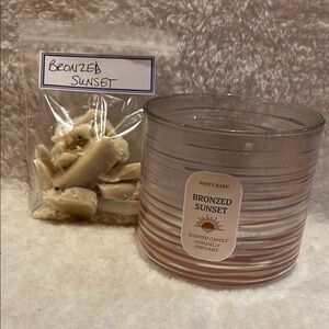 Bath and Body Works Bronzed Sunset Leftover Wax Melts